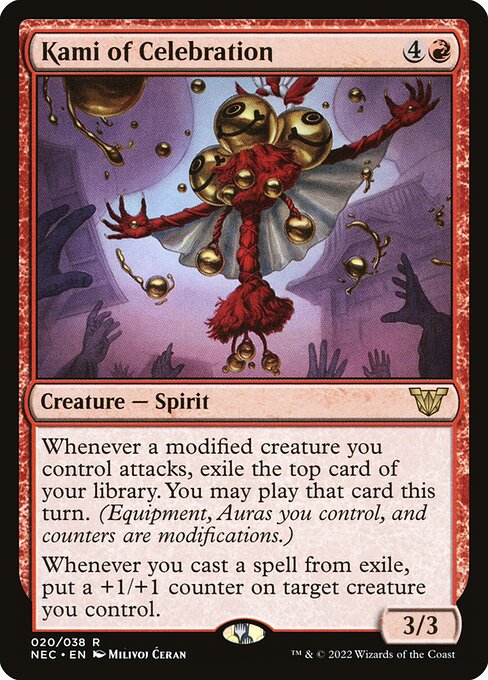 Kami of Celebration - Neon Dynasty Commander #20