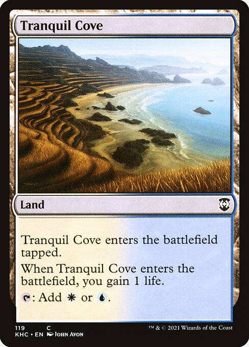 Tranquil Cove - Kaldheim Commander #119