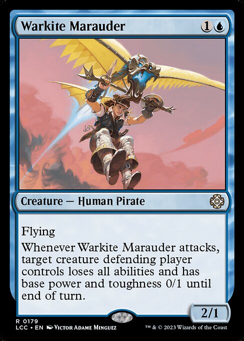 Warkite Marauder - The Lost Caverns of Ixalan Commander #179