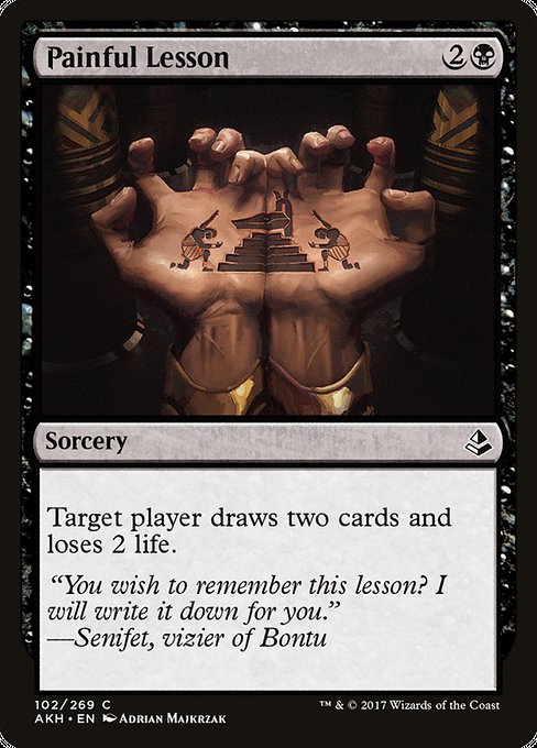 Painful Lesson - Amonkhet #102