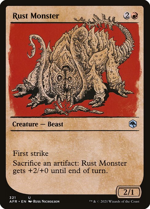 Rust Monster (Showcase) - Adventures in the Forgotten Realms #321