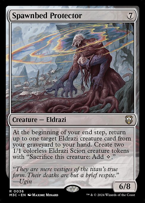 Spawnbed Protector - Modern Horizons 3 Commander #36
