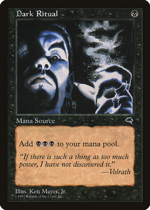 Dark Ritual - Tempest #118