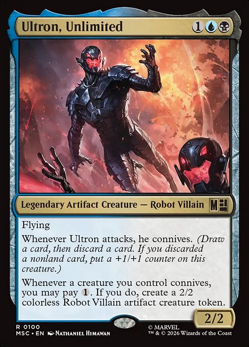 Ultron, Unlimited - Marvel Super Heroes Commander #100