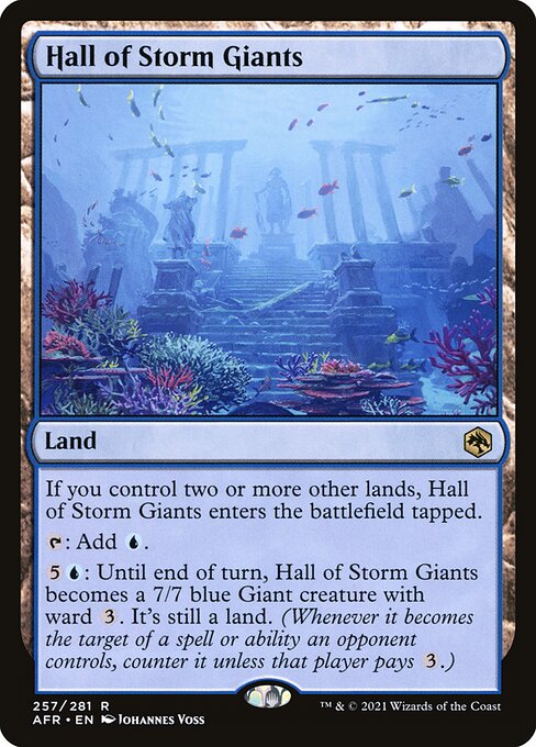 Hall of Storm Giants - Adventures in the Forgotten Realms #257
