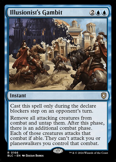 Illusionist's Gambit - Bloomburrow Commander #166