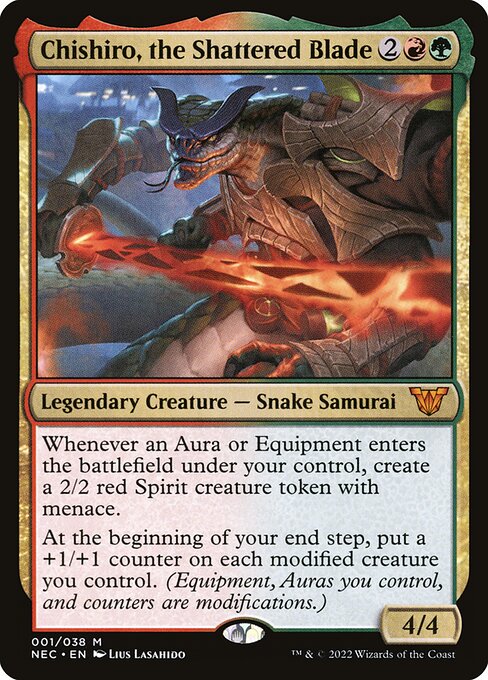 Chishiro, the Shattered Blade - Neon Dynasty Commander #1