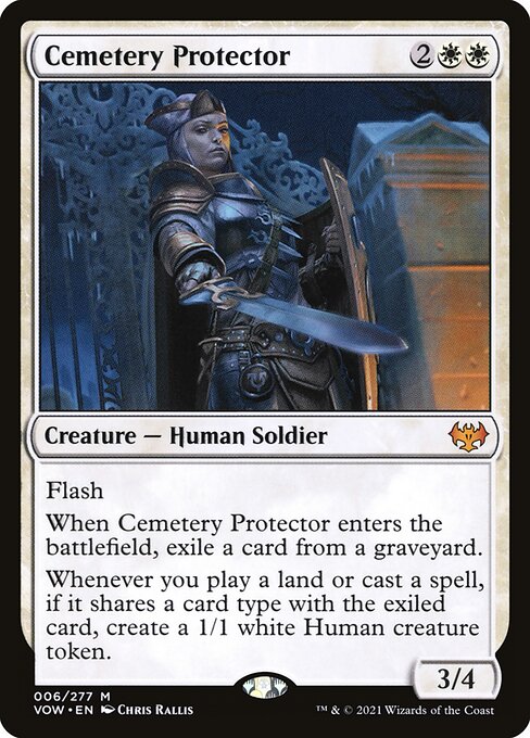 Cemetery Protector - Innistrad: Crimson Vow #6
