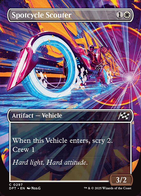 Spotcycle Scouter (Borderless) - Aetherdrift #297