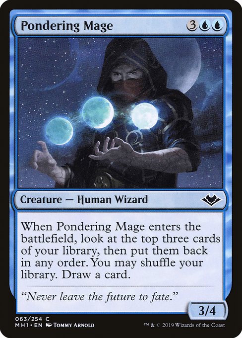 Pondering Mage - Modern Horizons #63