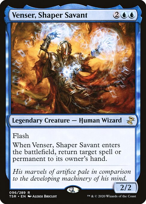 Venser, Shaper Savant - Time Spiral Remastered #96