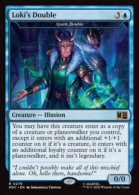 Loki's Double - Spark Double - Marvel Super Heroes Commander #279