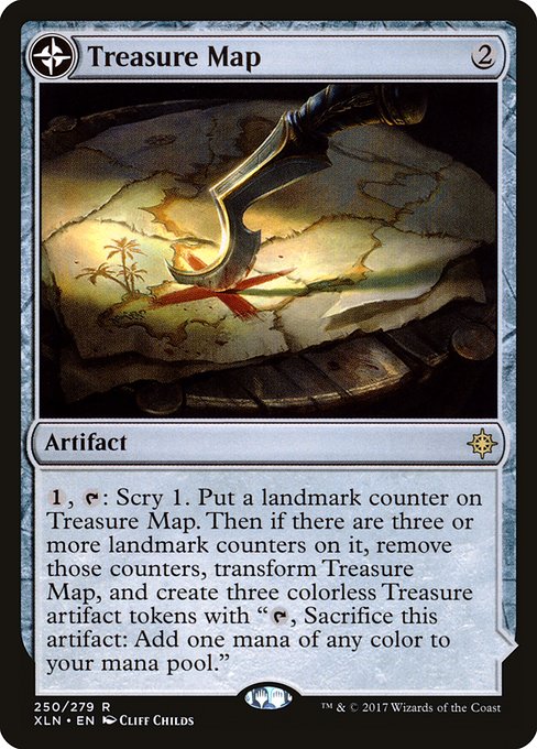 Treasure Map - Ixalan #250