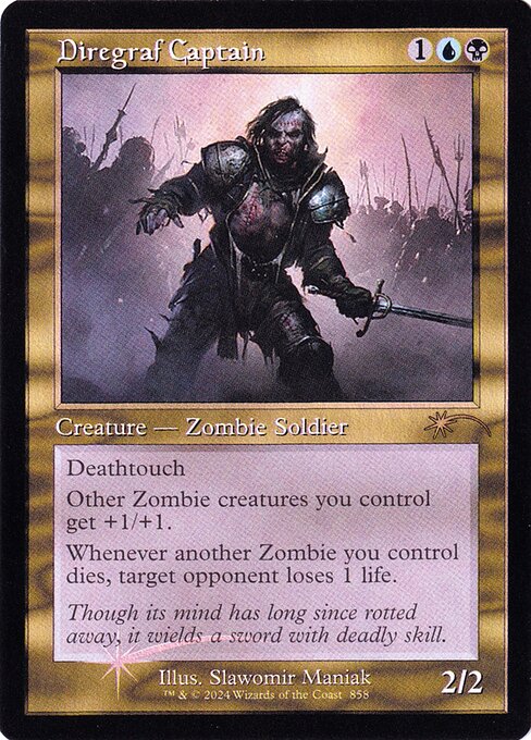 Diregraf Captain (Retro Frame) - Secret Lair Drop #858
