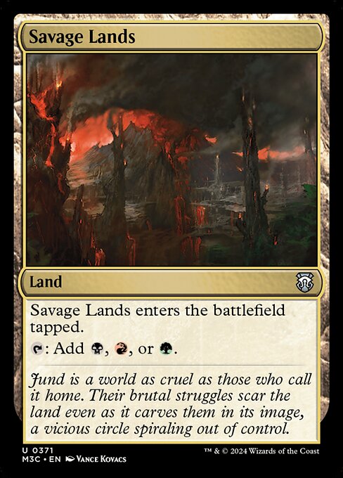 Savage Lands - Modern Horizons 3 Commander #371