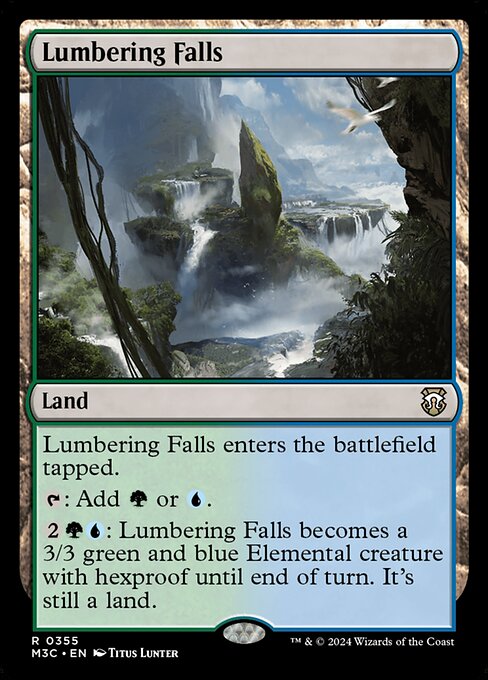 Lumbering Falls - Modern Horizons 3 Commander #355