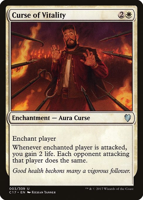 Curse of Vitality - Commander 2017 #3