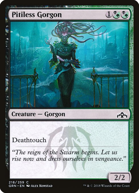 Pitiless Gorgon - Guilds of Ravnica #218