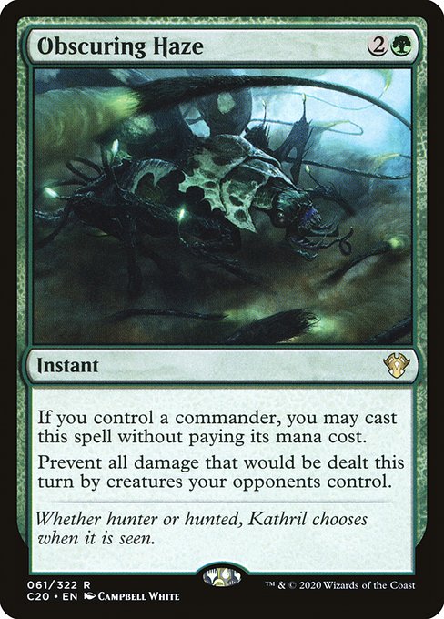 Obscuring Haze - Commander 2020 #61