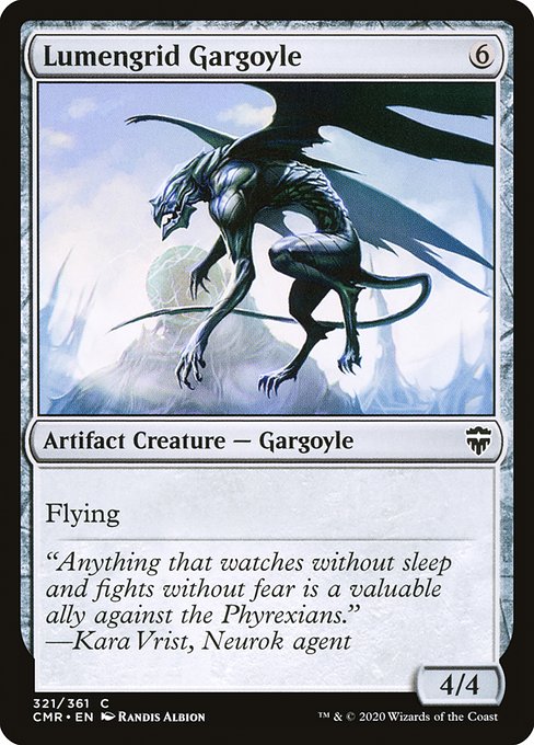 Lumengrid Gargoyle - Commander Legends #321