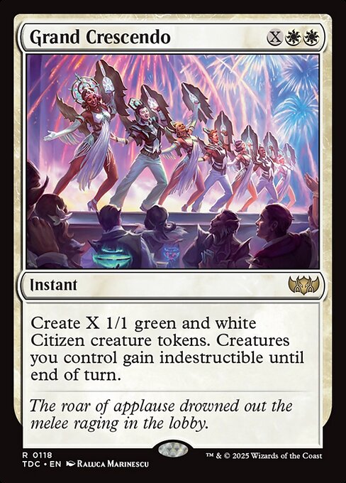 Grand Crescendo - Tarkir: Dragonstorm Commander #118