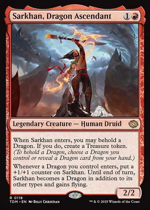 Sarkhan, Dragon Ascendant - Tarkir: Dragonstorm #118