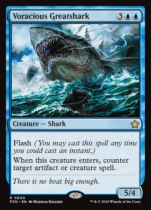 Voracious Greatshark - Foundations #600