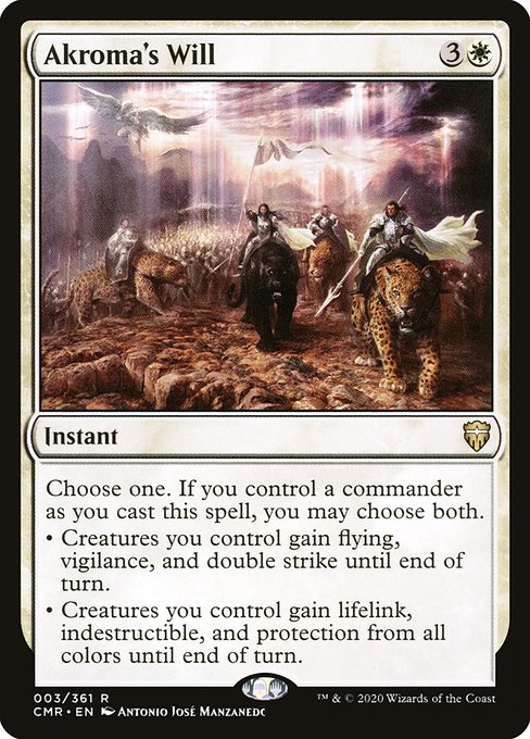 Akroma's Will - Commander Legends #3