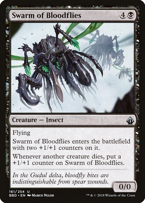 Swarm of Bloodflies - Battlebond #161