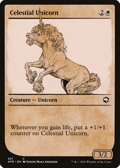 Celestial Unicorn (Showcase) - Adventures in the Forgotten Realms #301