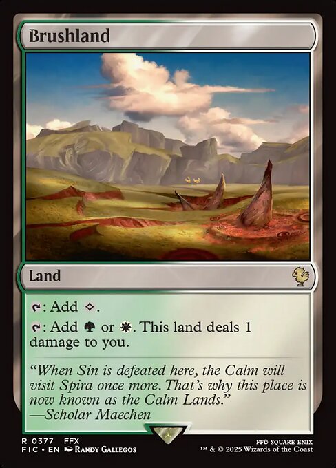 Brushland - Final Fantasy Commander #377