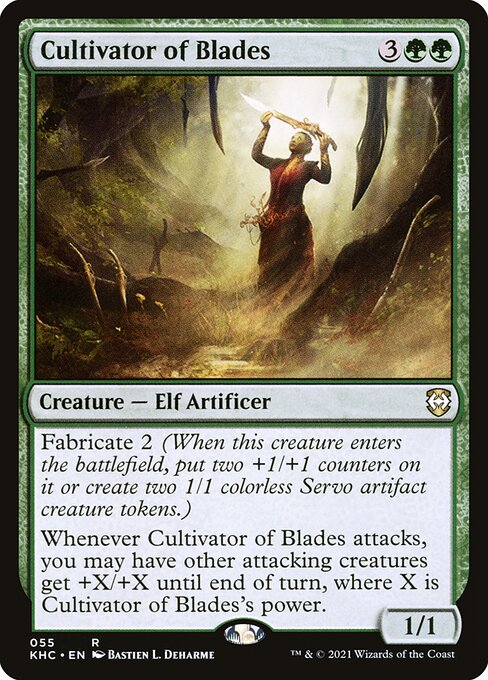 Cultivator of Blades - Kaldheim Commander #55