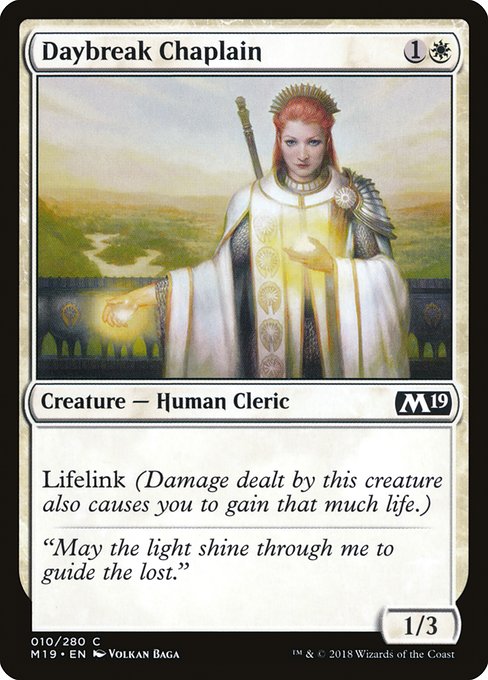 Daybreak Chaplain - Core Set 2019 #10