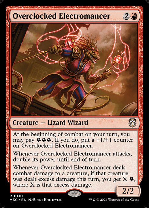 Overclocked Electromancer - Modern Horizons 3 Commander #110