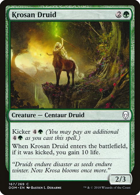 Krosan Druid - Dominaria #167