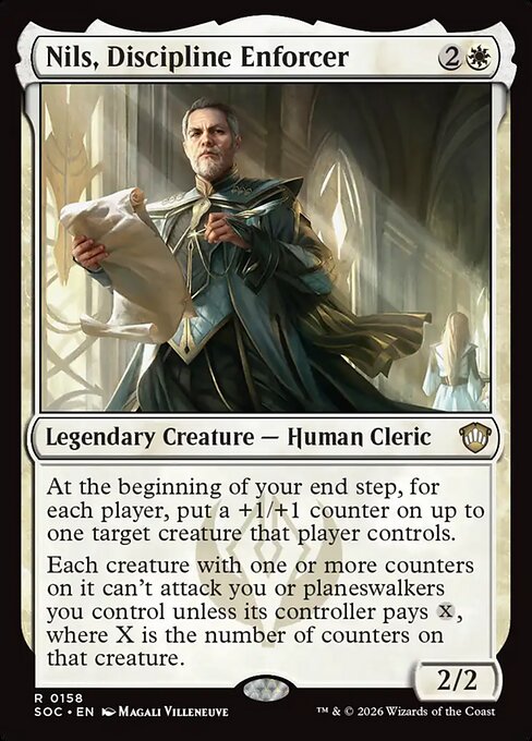 Nils, Discipline Enforcer - Secrets of Strixhaven Commander #158