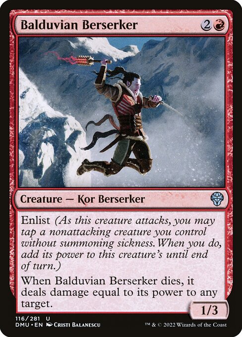 Balduvian Berserker - Dominaria United #116