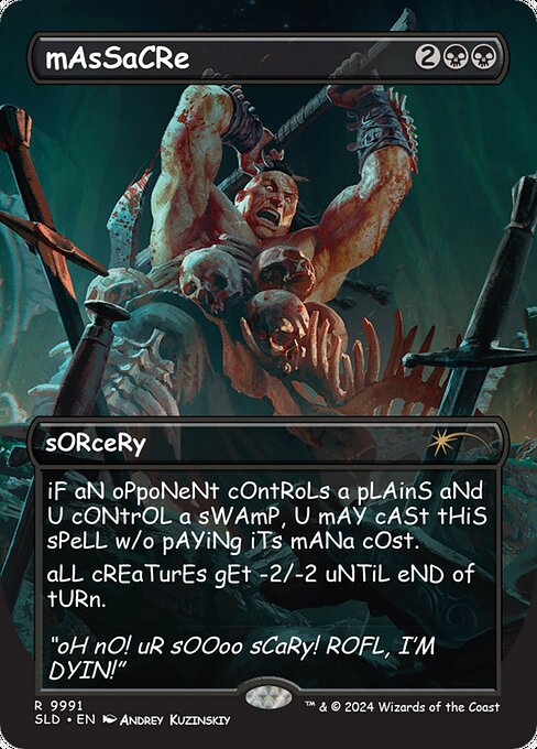 mAsSaCRe - Secret Lair Drop #9991