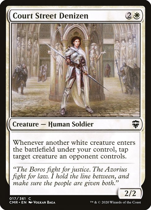 Court Street Denizen - Commander Legends #17