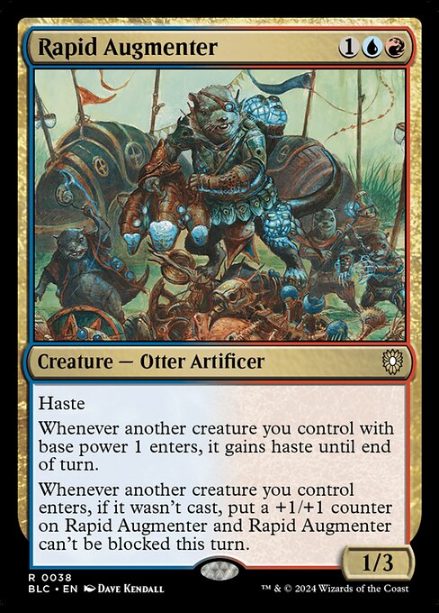 Rapid Augmenter - Bloomburrow Commander #38