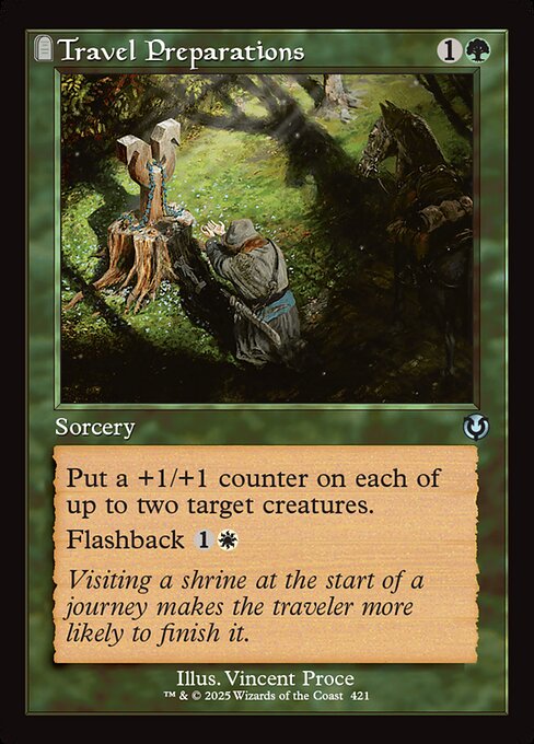 Travel Preparations (Retro Frame) - Innistrad Remastered #421