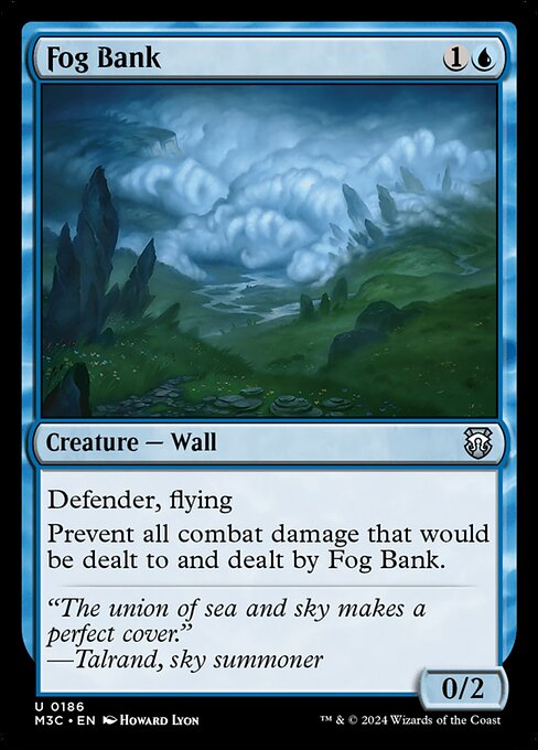 Fog Bank - Modern Horizons 3 Commander #186