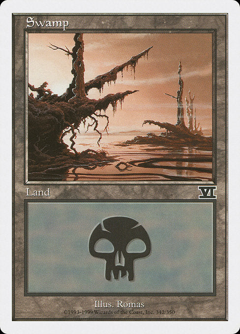 Swamp (342) - Classic Sixth Edition #342