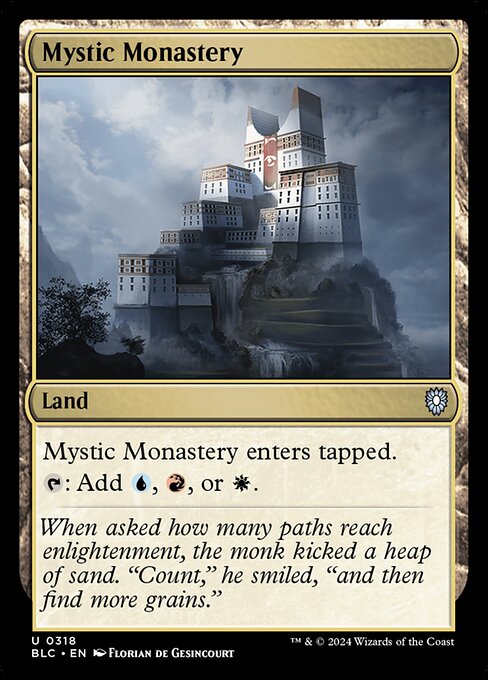 Mystic Monastery - Bloomburrow Commander #318