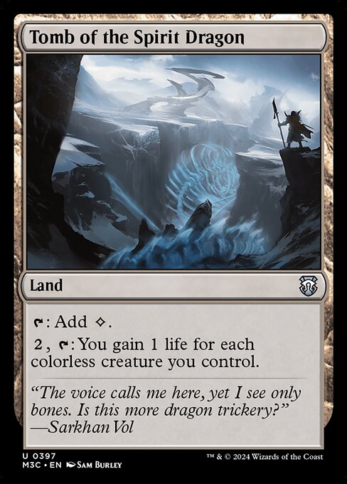 Tomb of the Spirit Dragon - Modern Horizons 3 Commander #397