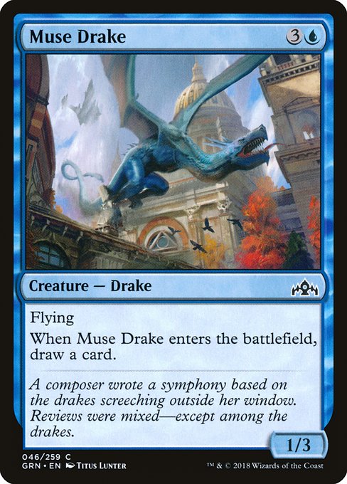 Muse Drake - Guilds of Ravnica #46