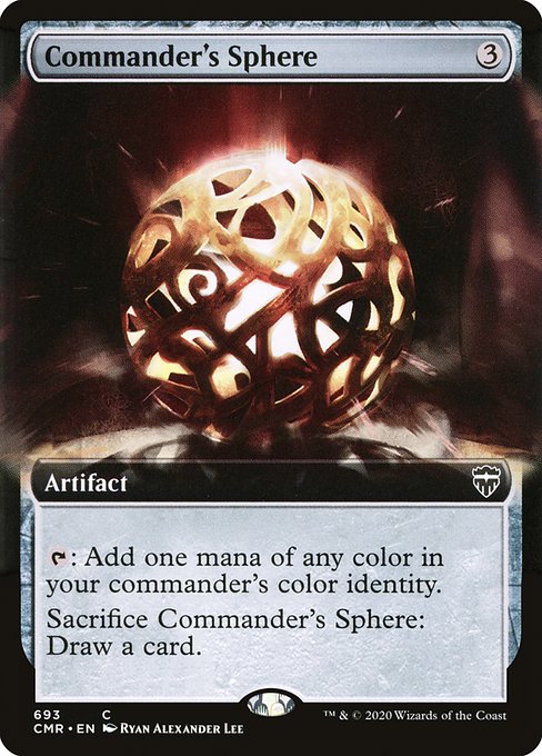 Commander's Sphere (Extended Art) - Commander Legends #693