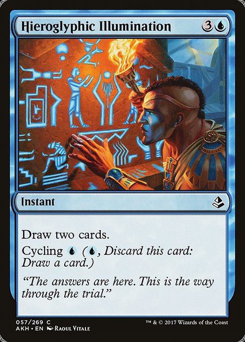 Hieroglyphic Illumination - Amonkhet #57