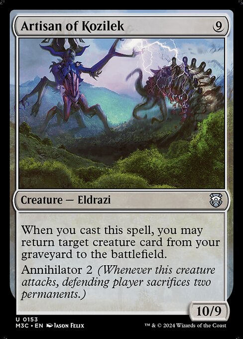 Artisan of Kozilek - Commander: Modern Horizons 3:  - 153 - Near Mint