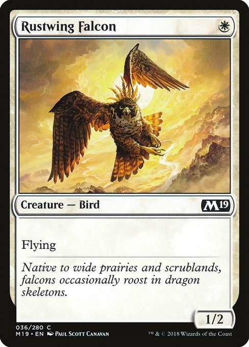 Rustwing Falcon - Core Set 2019 #36